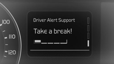 Volvo FH driver support system driver alert