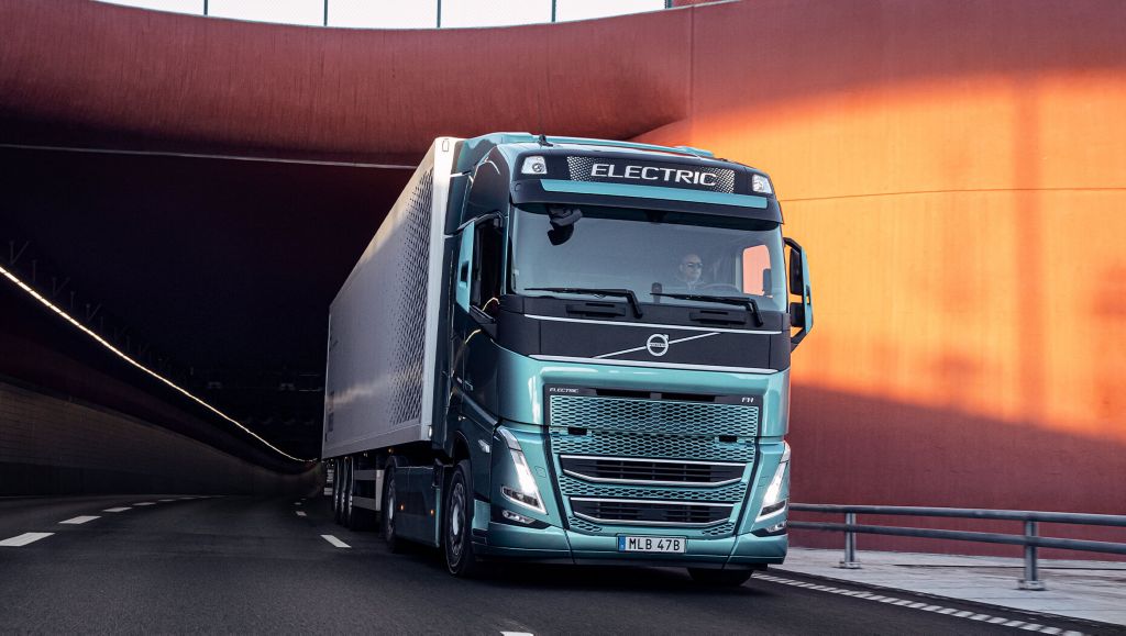 Volvo está pronta para eletrificar boa parte do transporte de mercadorias na Europa