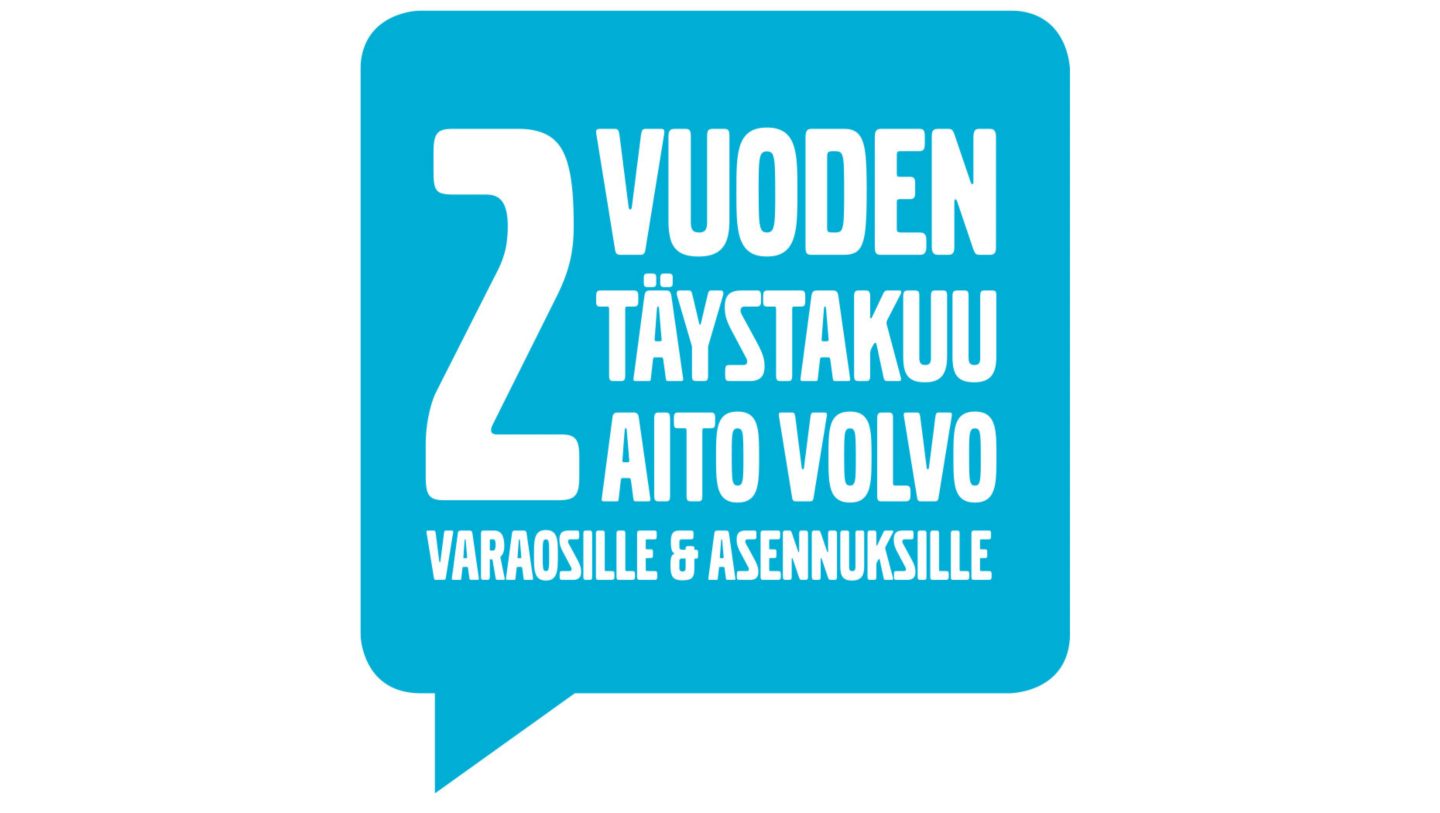 2 vuoden takuu