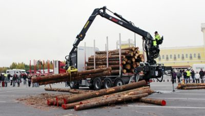 Puunkuormaajamestari 2017 finaali
