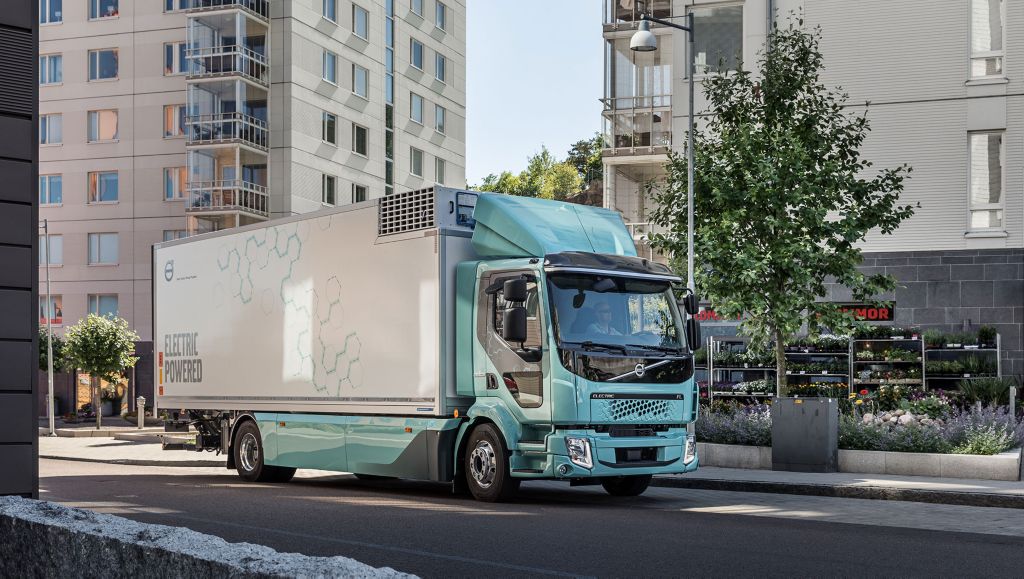 Volvon ensimmäinen sähkökuorma-auto Volvo FL Electric on kehitetty jakeluun, jätteiden käsittelyyn ja muihin kaupunkiliikennesovelluksiin.