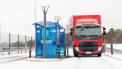 Volvo FE CNG kaasuauto Niemi Palvelut