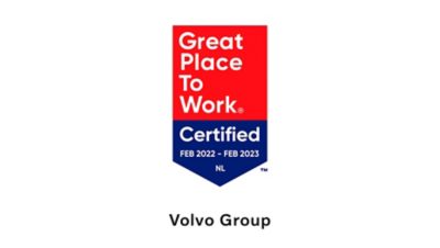 Volvo Group Nederland opnieuw officieel Great Place To Work in 2022