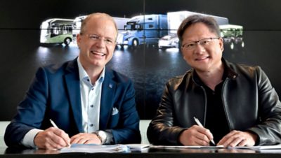 Volvo Group werkt samen met NVIDIA