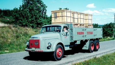 Lanseringen av turbomotorer i lastbilar