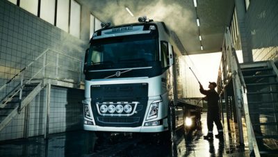 Volvo trucks rental carwash