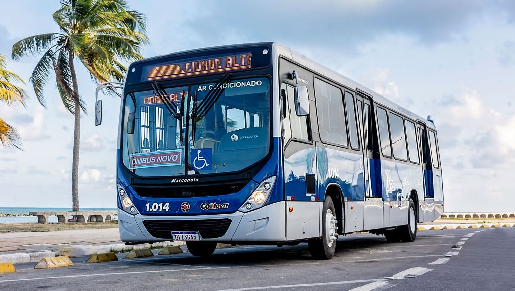 São 15 novos B270F para operação no BRT da capital pernambucana.