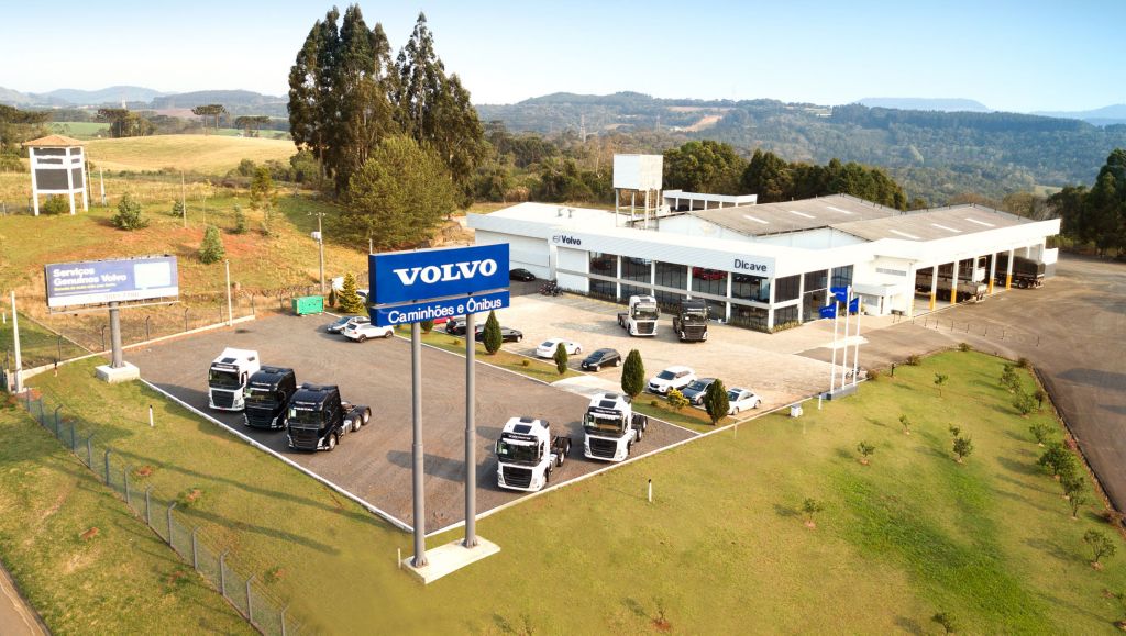 Dicave, concessionária Volvo em Santa Catarina, amplia estrutura em Videira