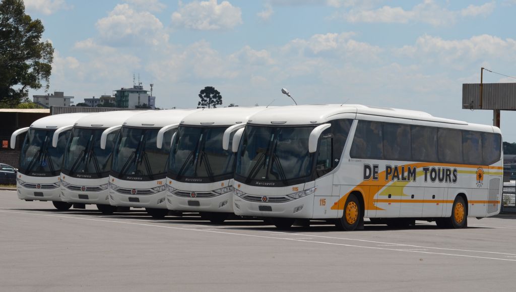 Volvo e Marcopolo reforçam frota da De Palm Tours, no Caribe