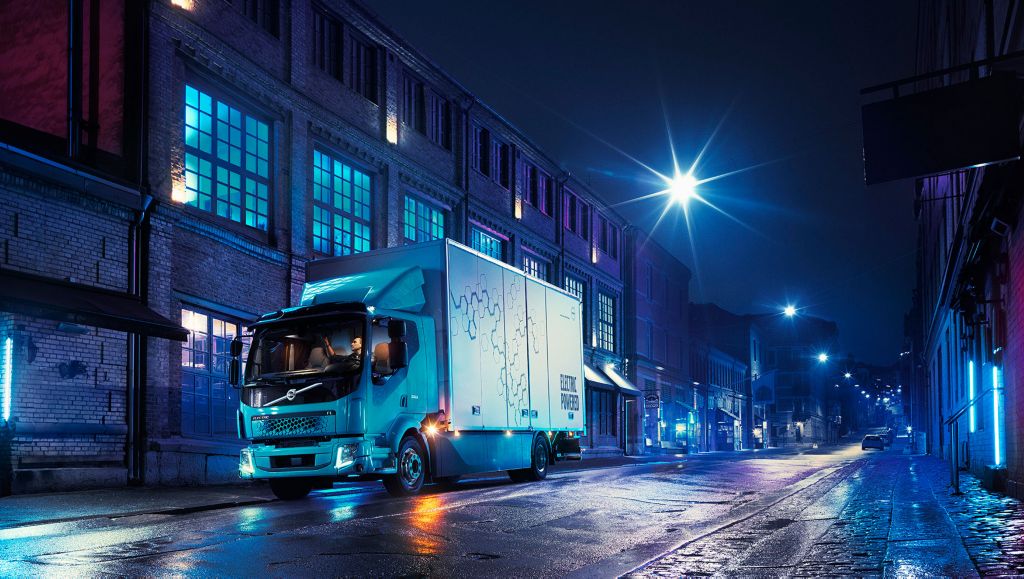 Volvo electric truck