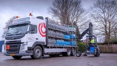 Jongeneel Transport kiest met de Volvo FM LNG voor dezelfde rijprestaties als bij diesel, maar met 20% minder CO2-uitstoot.