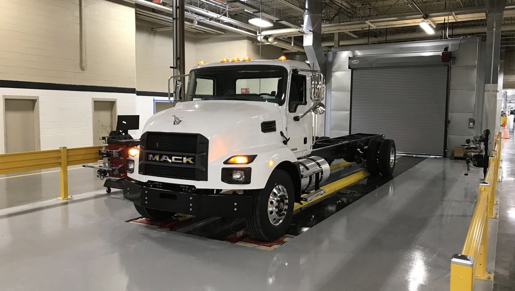 Mack® MD Series Trucks Begin to Roll Off Line at RVO in Preparation for Full Production