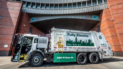 Mack® LR Electric Model Begins Service with  New York City Department of Sanitation