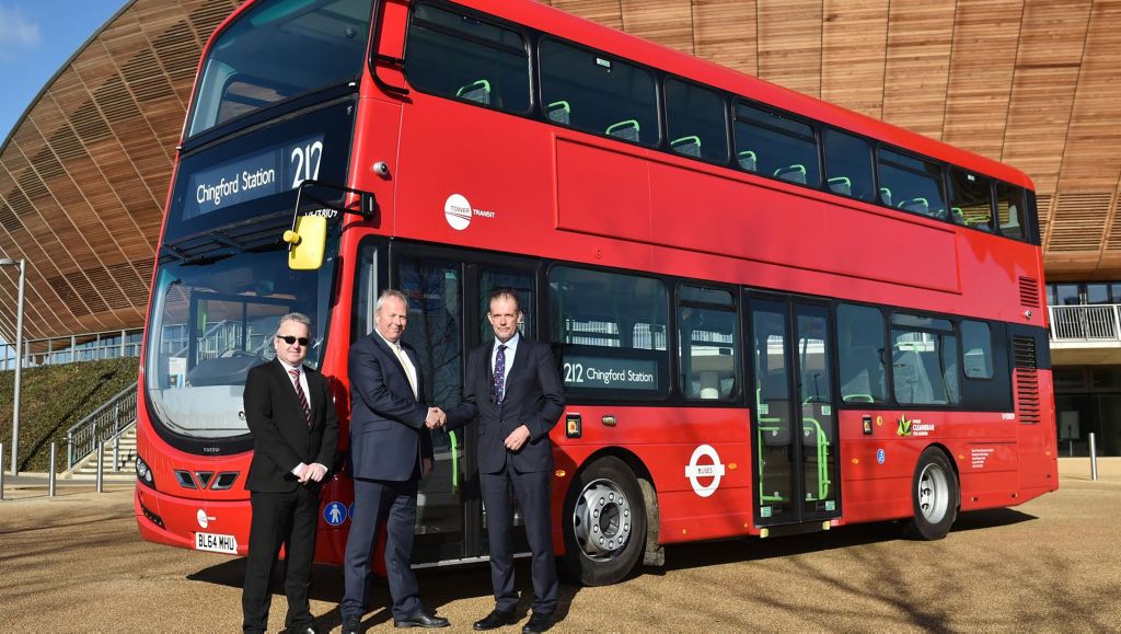New TfL specification Volvo buses for Tower Transit