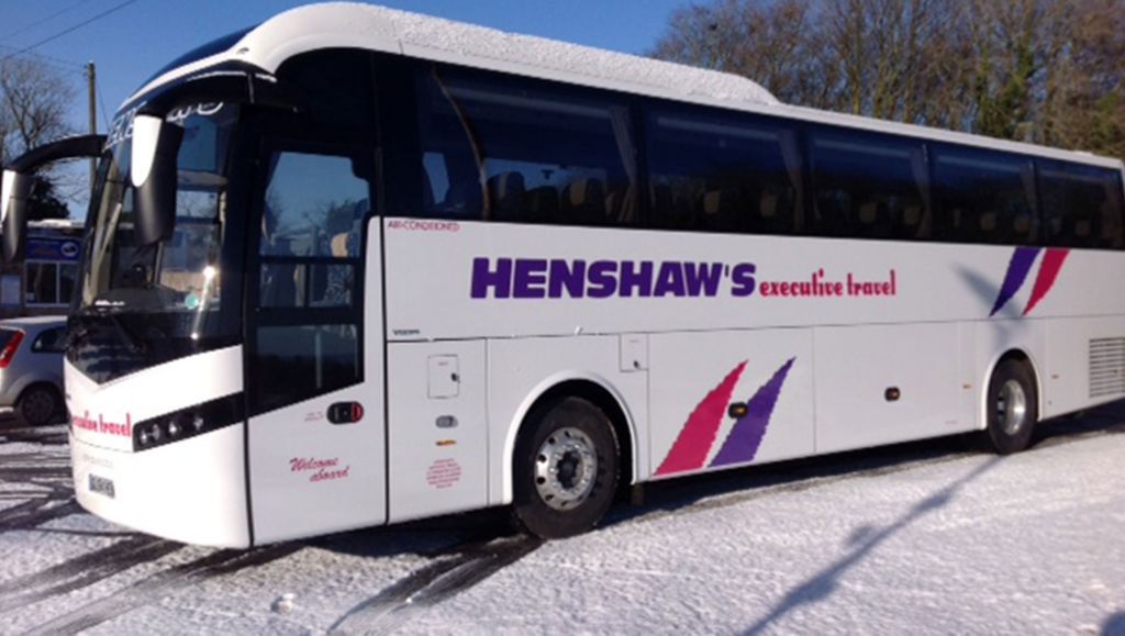 Henshaw’s celebrates ten years of trading with new Volvo coach