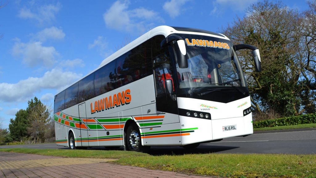 Lawmans Coaches sees double with Volvo B11R