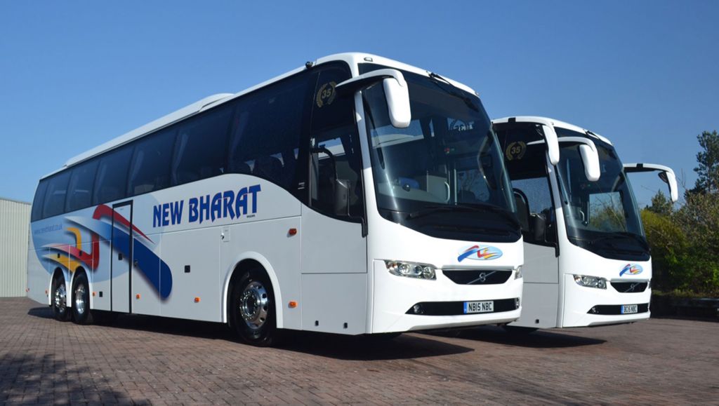 First order of fully integral Volvo 9700s for New Bharat Coaches
