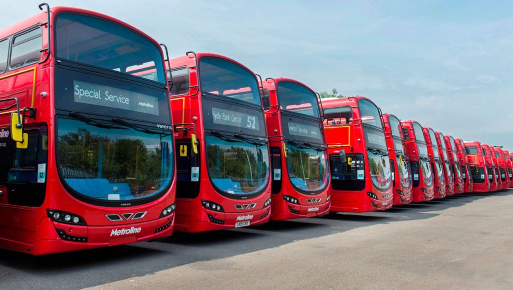 Metroline registers landmark 600th Volvo hybrid bus