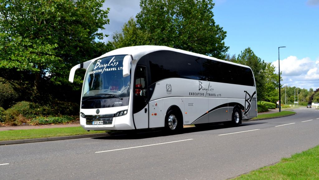 Volvo B11R is lucky number nine for Bayliss Executive Travel’s all Volvo fleet