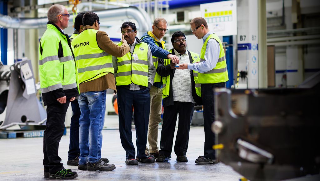 Even if the Arvika plant has created effective routines for customer visits, it is constantly attempting to refine and improve the processes to make things even better.