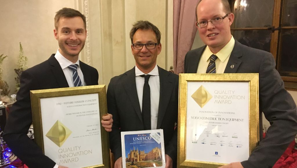 Volvo receives the awards