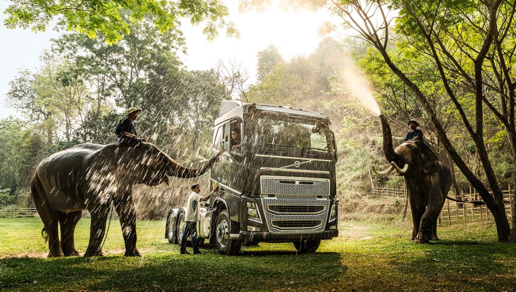 Image from the Volvo Group Sustainability Report 2014.
