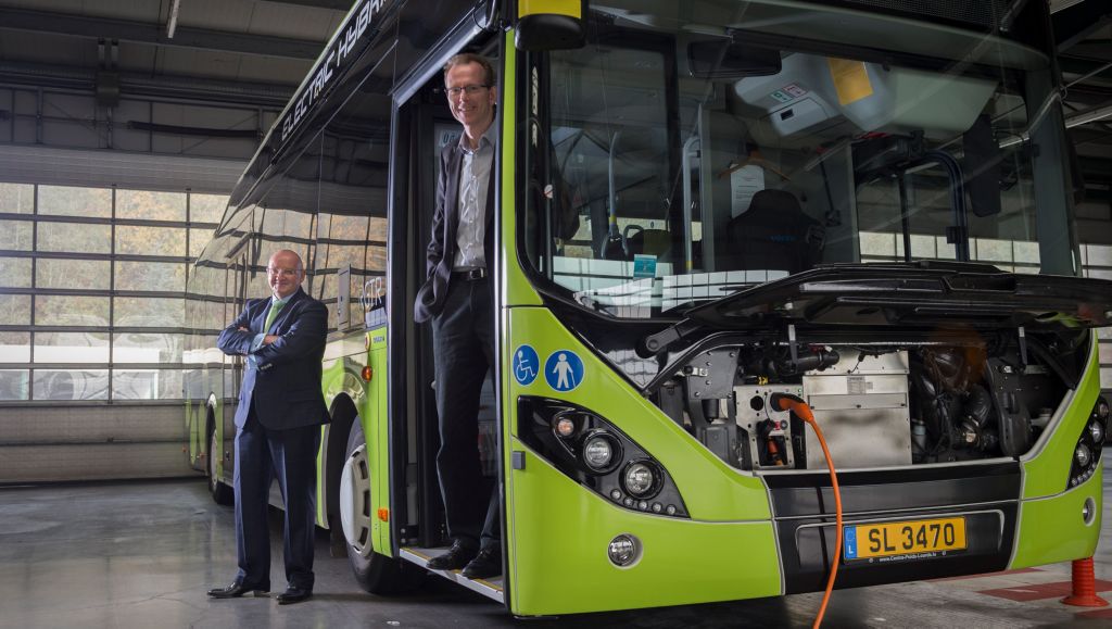 Wolfgang Schroeder och Georges Hilbert är starka förespråkare för elektromobilitet.