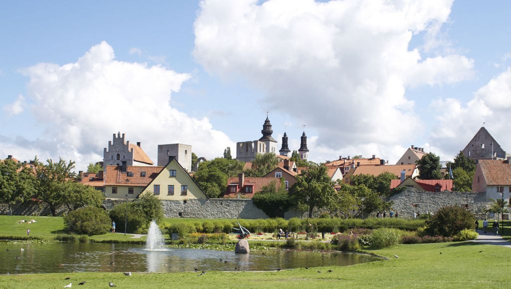 Almedalen i Visby