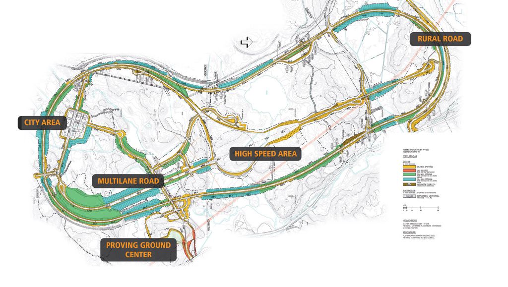 The AstaZero proving ground has been built and developed in close cooperation with the Volvo Group.