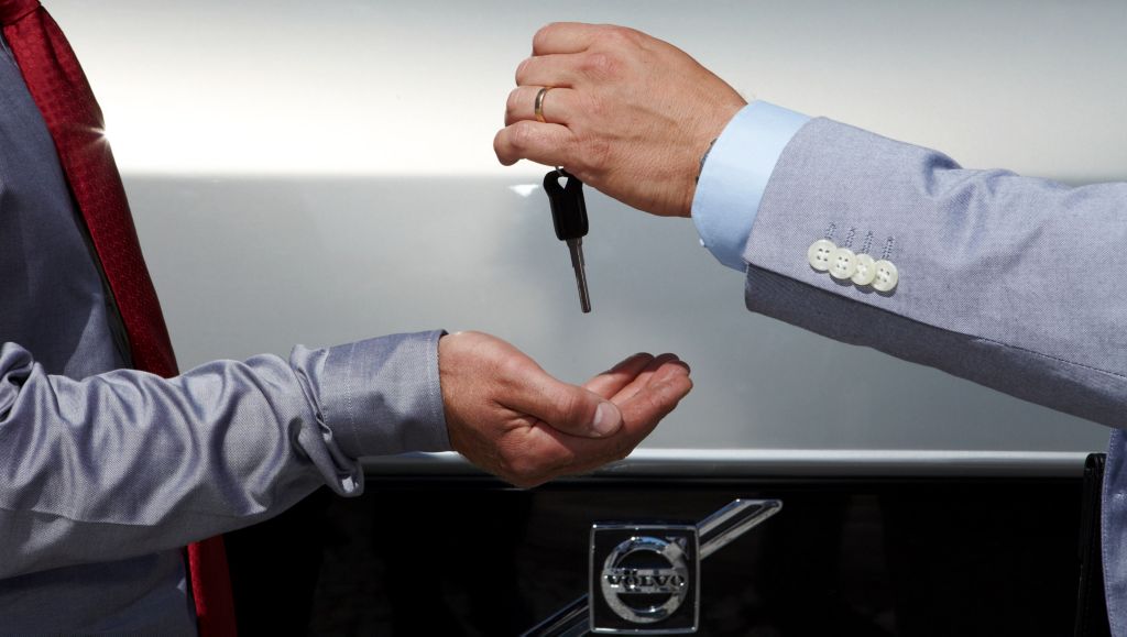 Handing over the keys