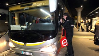 Weihnachtsaktion 2015: Dank an alle Busfahrer