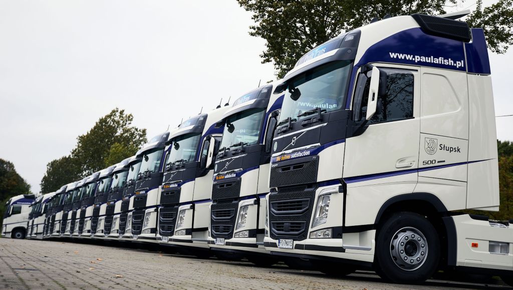 Ponad 100 nowych ciągników siodłowych Volvo FH we flocie firmy Paula Fish