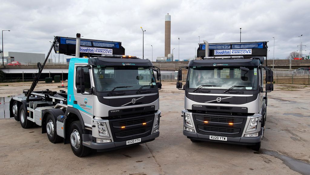 Waste management service provider, London Energy, is taking delivery of nine Volvo FM rigids as part of a full upgrade of its hook-loader fleet.