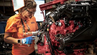 Volvo Penta’s 210,000-square-foot facility in Lexington houses production of all the company’s gasoline engines and drives for worldwide distribution.