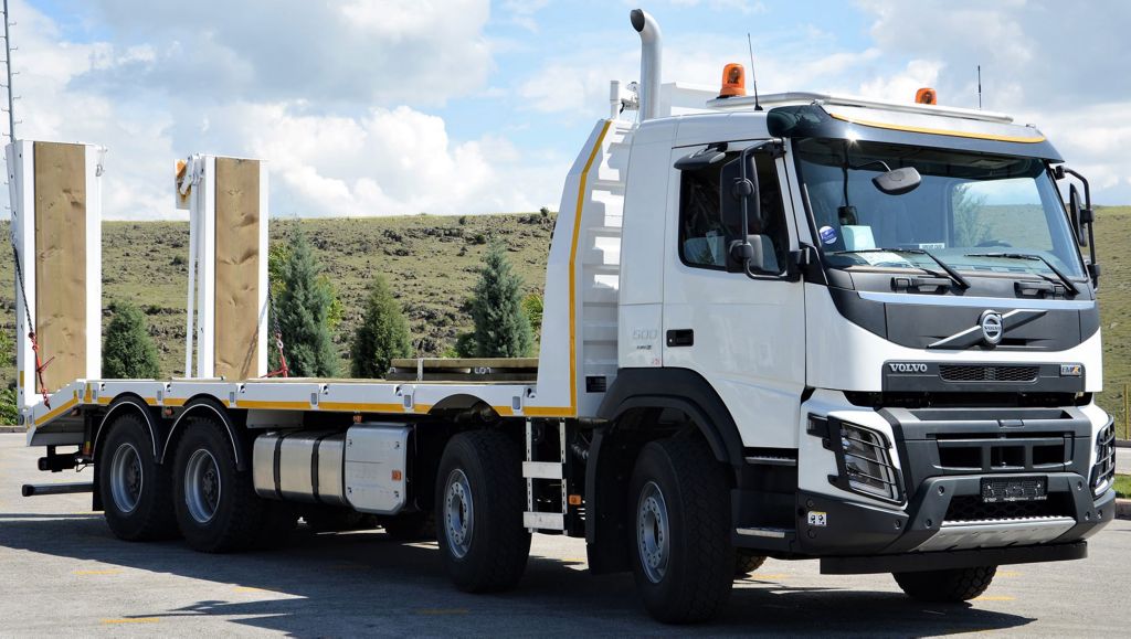 Orman Genel Müdürlüğü, filosunu  4 adet Volvo FMX 500 8x4 kamyonla güçlendirdi