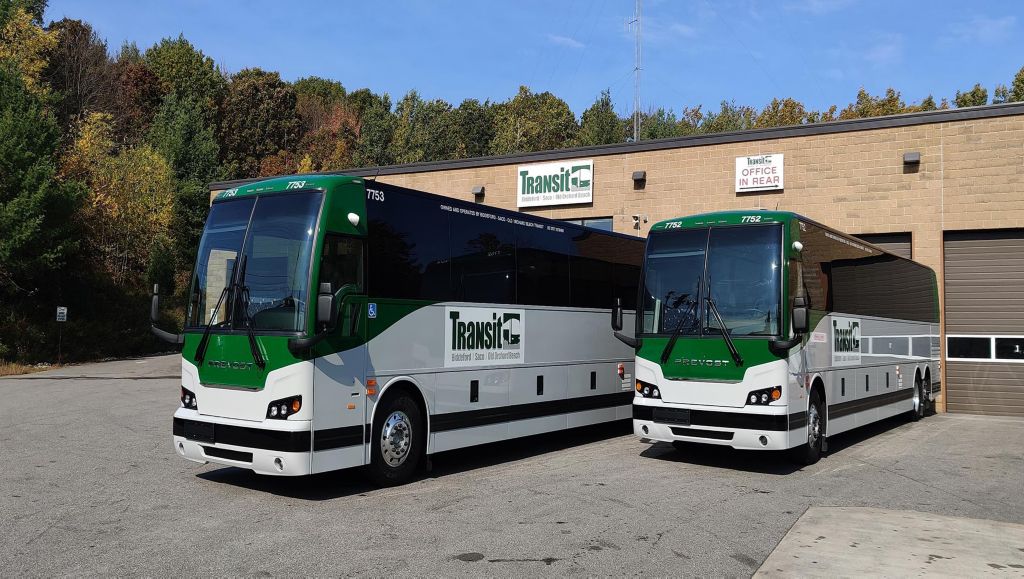 BSOOB TRANSIT TAKES DELIVERY OF TWO PREVOST X3-45® COMMUTER COACHES