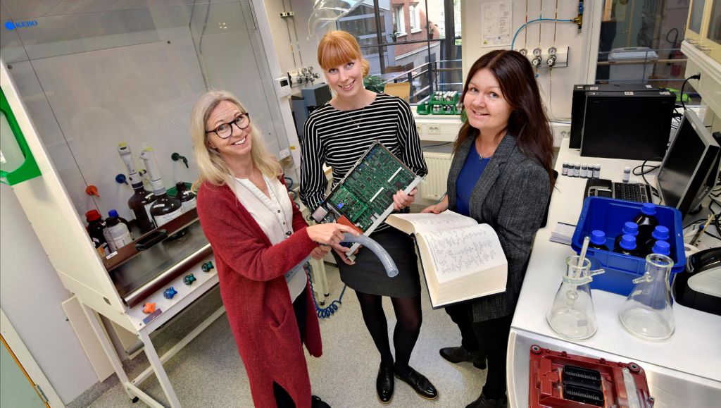 Karin Alenius, Sofia Lundemo and Anna Sjövall