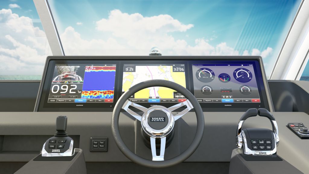 Volvo Penta cockpit