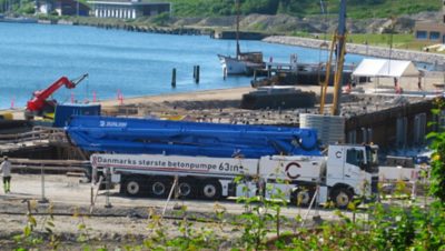 Betongpumpen som ROX levererat till danska Unicon kommer därför att vara verksam i olika byggnadsentreprenader över hela Danmark.