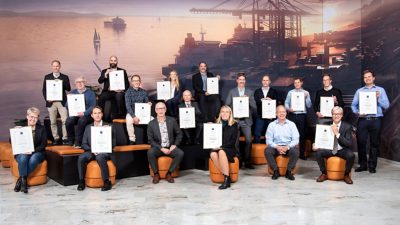 The winners of Volvo Technology Award 2020