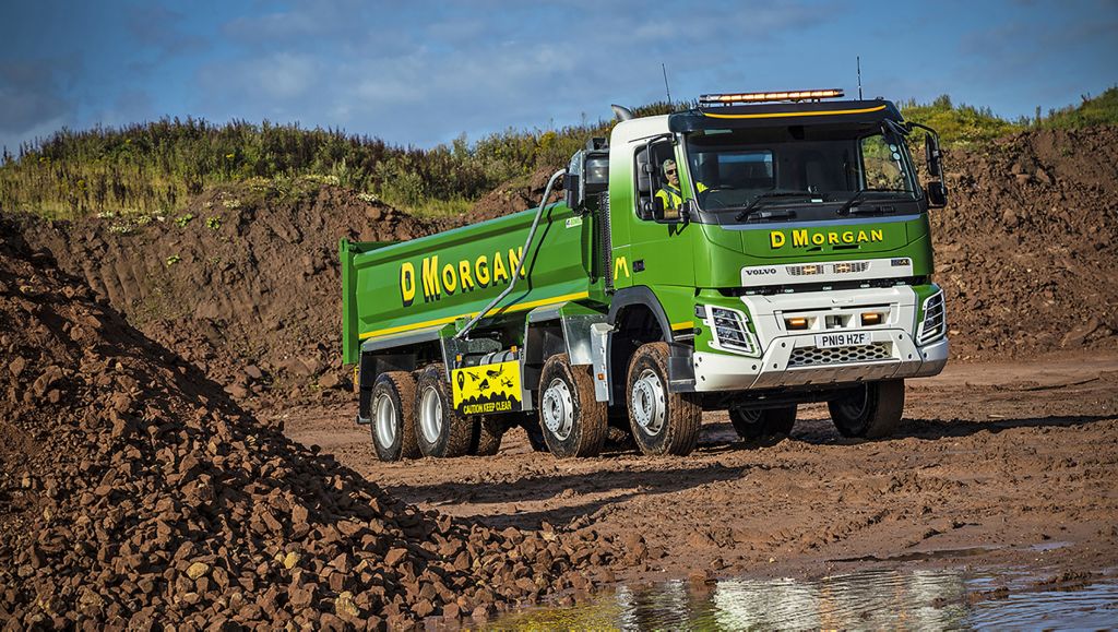 A fleet of 32 new Volvo trucks are better by design for D Morgan plc