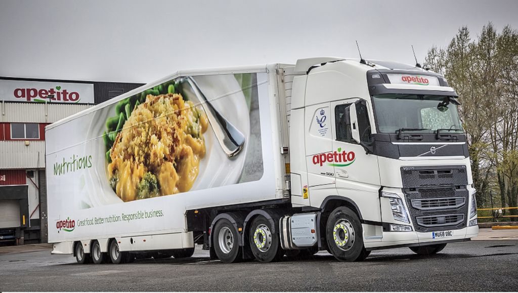 Six new Volvo FH tractor units top the menu at Apetito