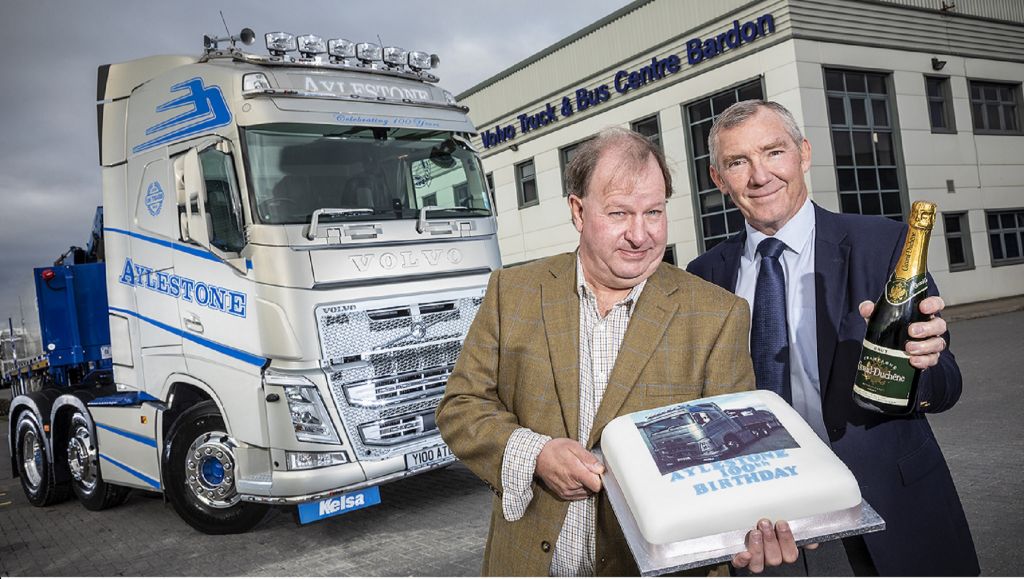 Aylestone Transport Marks a 100 Years in Business with a Special Volvo Truck