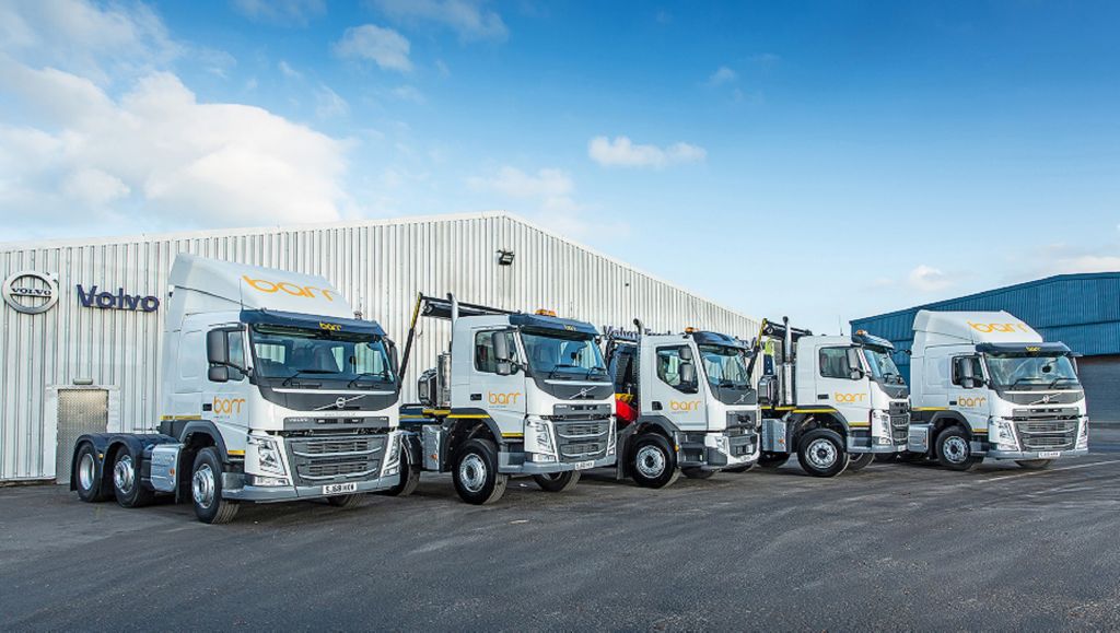 Volvo Trucks raise the bar at Barr