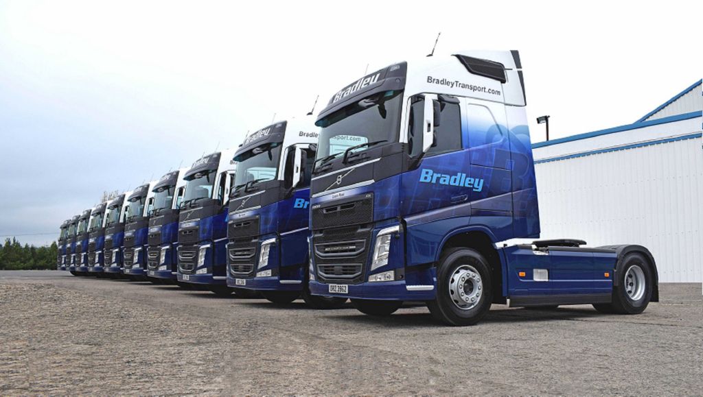 Bradley European Builds Fleet with 20 New Volvo Trucks