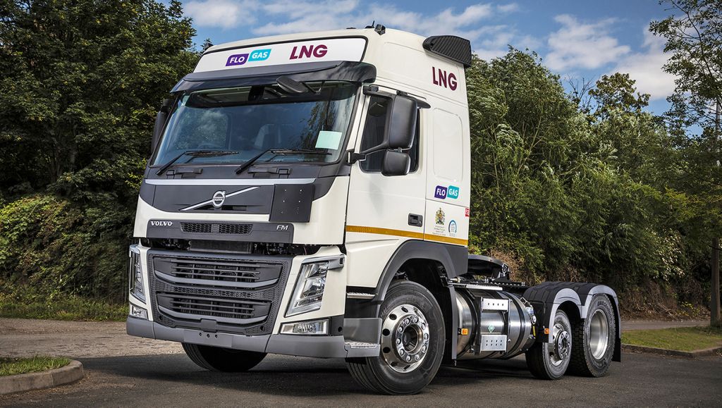 Flogas powers progress as the first UK gas supplier to use Volvo Bio-LNG trucks