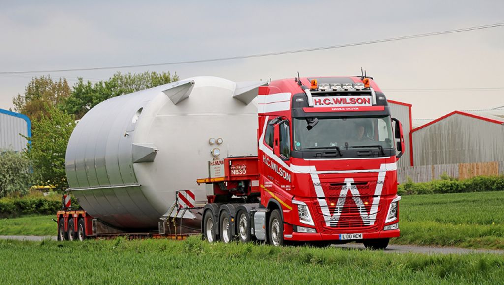 A new Volvo four-axle tractor unit comes to the fore at H.C. Wilson Transport Ltd.