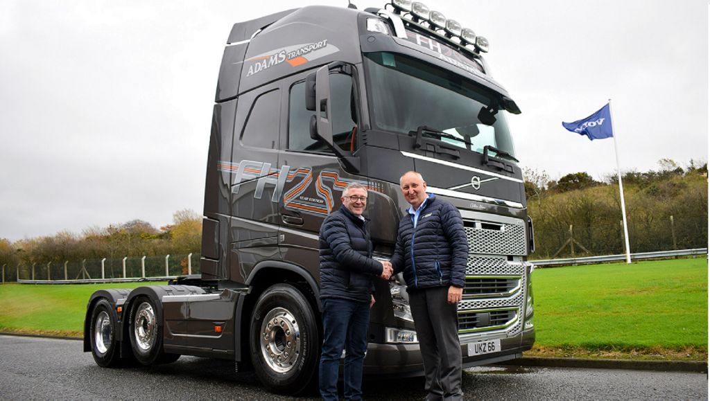 A Volvo FH 25-Year Special Edition Provides the Pefect Tribute for Adams Transport of Northern Ireland