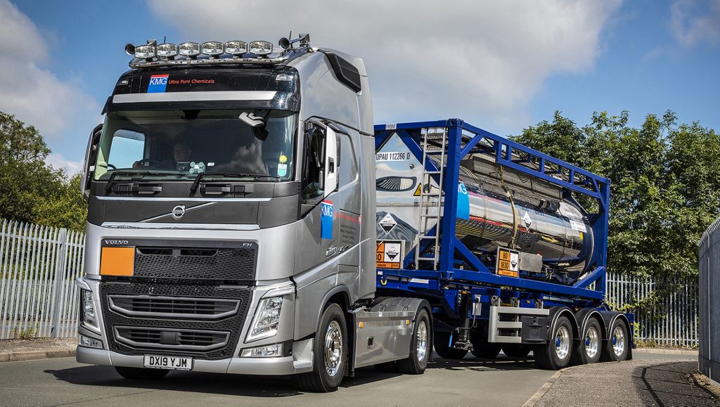 I-Shift Dual Clutch delivers a smooth transition and a ten per cent fuel economy improvement at KMG Ultra Pure Chemicals Ltd