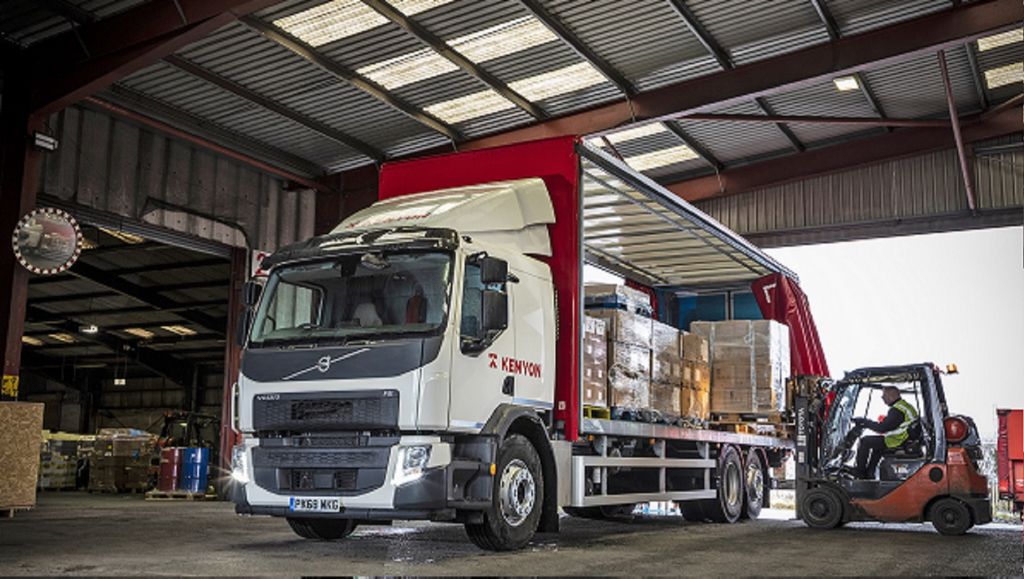 Four New Volvo FE Rigids Mark a Double First for Kenyon Haulage Ltd.